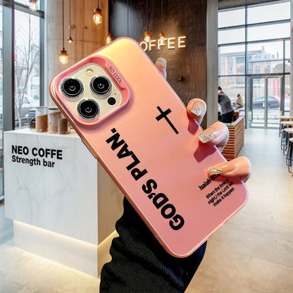 Cross Phone Case for Iphone 17 AIR 16 15 14 13 Pro 12 11 Pro Xs X XR Max Laser Hard PC+TPU Cases Back Cover-S661P3